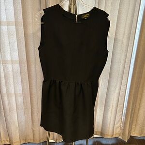 Elegant Black Sleeveless Dress‎